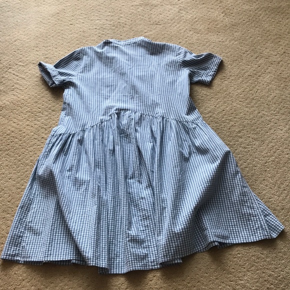 Blue checkered dress - Picture 5 of 6